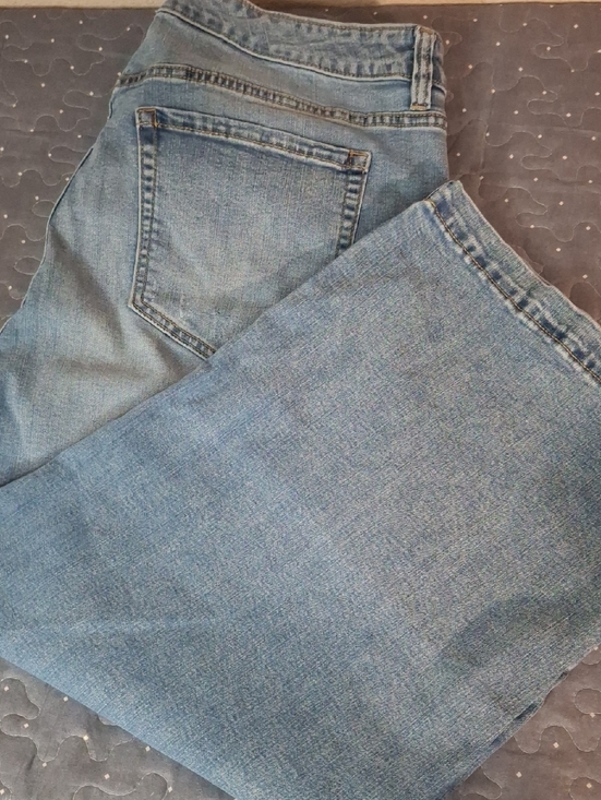 Lane Bryant Denim - Lane Bryant Flex Magic Waistband Mid Rise Wide Leg Crop Jeans size 18